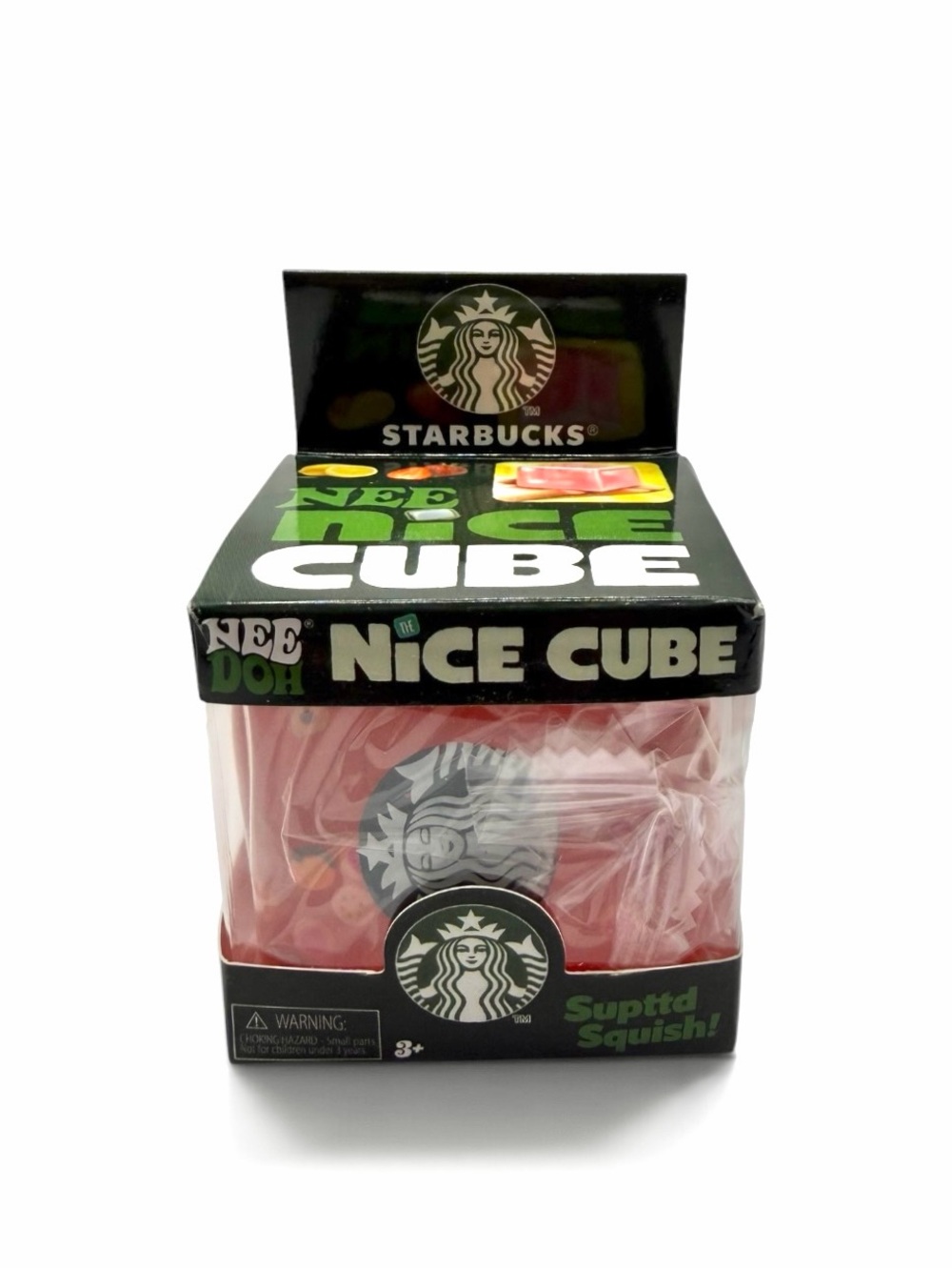 NeeDoh Nice Cube Starbucks Sensory Fidget Toy Stress Relief